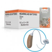 Hearing Aid Batteries for MELODY® Hearing Aid - Size 13 (60 pcs)