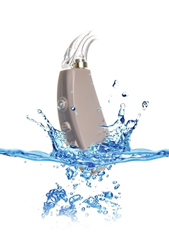 water-resistant hearing aid